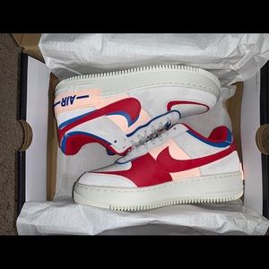 Women’s Nike Air Force 1, W AF1 Shadow—new in box!